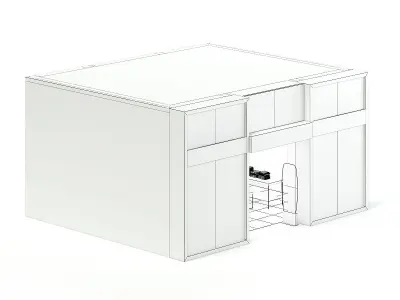 Clothes Store 3D Model 3D model