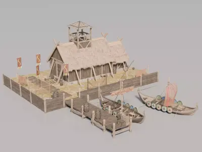 Nordic House 23 3D model