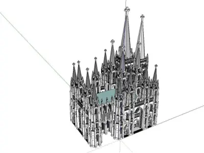 Architecture-Religion-God-Culture-Temple-0122 3D model