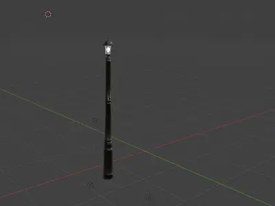 London Lamp post 3D model