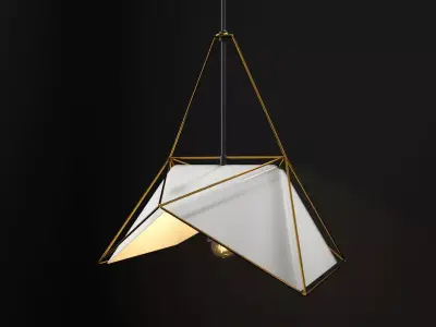 Wire framed Ceiling 3D model