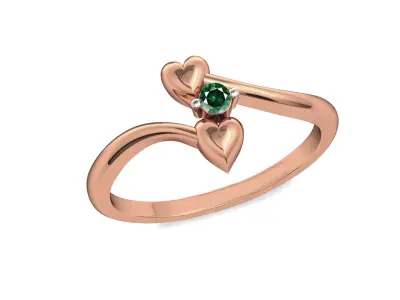 Women Ring 3D print model 110
