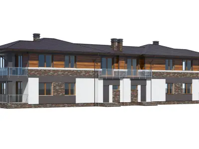 Cottage 019 3D model