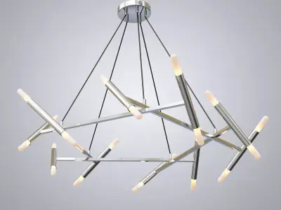 Le Petite Pentagone Chandeliers 3D model
