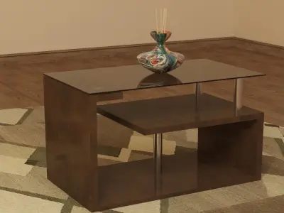 living  table 3D model