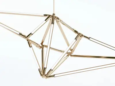 Shy Pendant Light 3D model