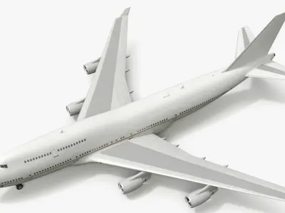  Boeing Airplanes Rigged Collection 