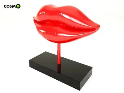 Figurine Lips 3D model