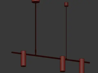 Adis Pendant Light Lampatron 3D model