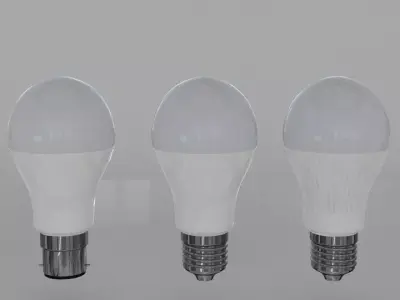 LED Bulb Light  3D model