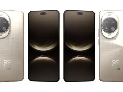 Huawei nova 14 Ultra Floating Light Gold High Poly 3D model