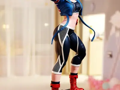 cammy street fighter 6 3D print model