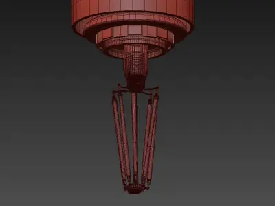 Nordic LED Pendant Light 3D model