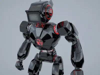 Bad Robot  3D model