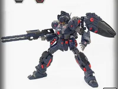 3DPrint ActionFigure GEIST based on RGM-96X JESTA 3D print model