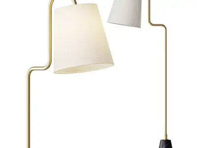 Hudson Valley Jaimee Lamp 3D model