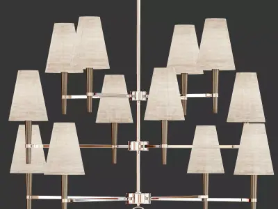 Jonathan Adler Ventana Chandelier 3D model