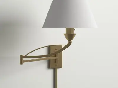 Mankin Swing Arm Sconce 3D model purchase