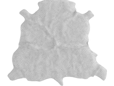 Furry Reindeer Skin 3D model