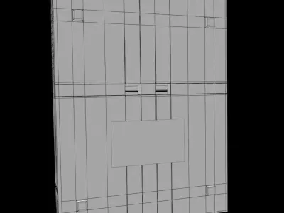 Wireless alarm beacon 3D model