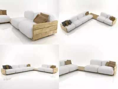 Pallet Set 03 3D model