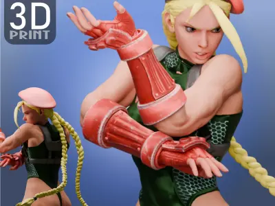 Cammy from Street Fighter 6 3D print model purchase