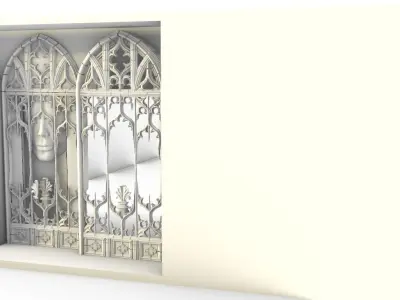 FACE DOOR-CLASSIC 3D model