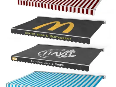 Awning collection  3D model