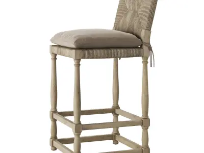 Gregorius Pineo Henri II Rush Barstool 3D model