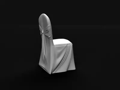 wedding chair 3D model
