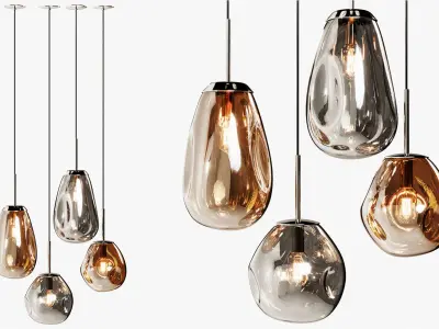 Leitmotiv Pendant lamp 3D model