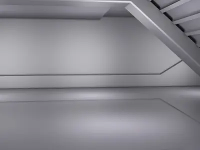 Sci Fi Underground Walkway  3D model
