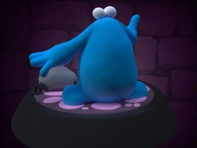 The trap door 3D print model