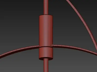 Delta Pendant Magnifier by Formafantasma 3D model