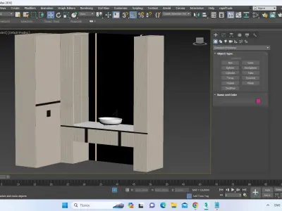 Bathroom furniture 3 3D model