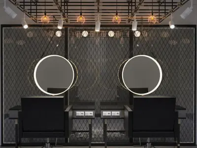 Beauty Salon  3D Model Pack