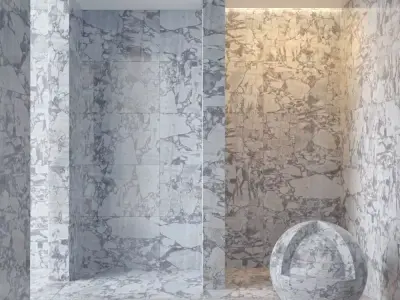 Marble wall 86 3D model