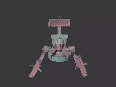 skibid astro detainer upgraded 3D model