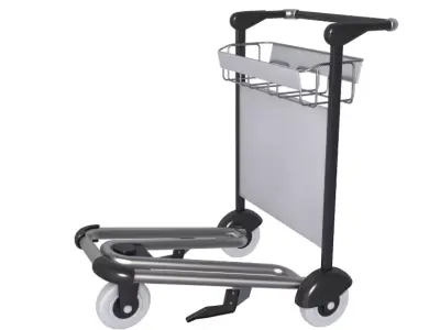 Luggage trolley 3D model