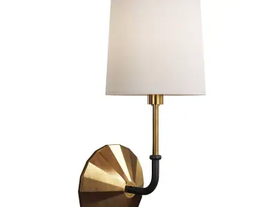 Parasol Sconce Low-poly 3D model