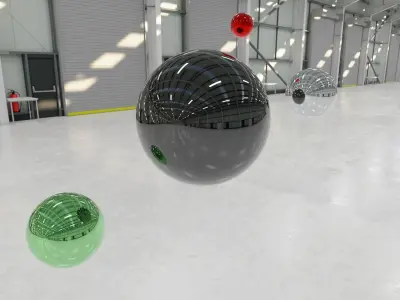 HDRI - Warehouse Interior 2b - 8k resolution Texture