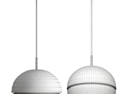 Fontana Lamp SANTA-COLE 3D model