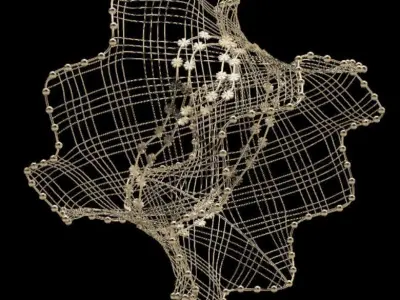 Fusion 3dbracelet light weight 3D print model