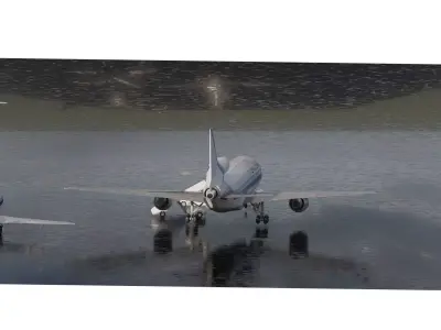 DC-9  DC-8  BOEING 727-25 and 727-200 and L-1011 TRISTAR 3D model