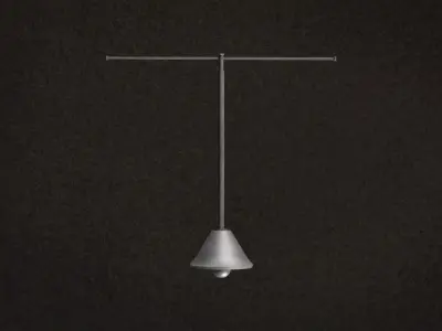 Lamp Pendant Series LumixRoof LT1 N0 - G0 3D model