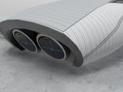 LKKV New Terminal Low-poly 3D model