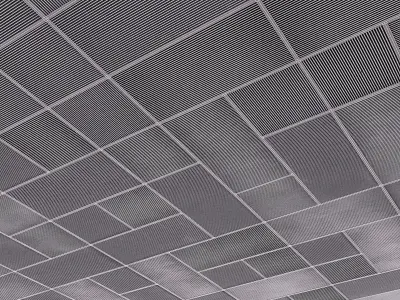 Wood Ceiling and Wall Panel Low-poly 3D model