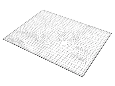 Marouk Plain 1H19 Carpet 3D model