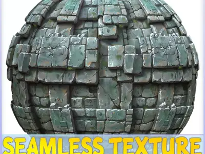 Stylized Wall Seamless Texture Texture shop