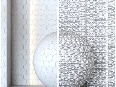 4K Equipe Coimbra Ceramics Tile Textures- 23 Colors - PBR  Texture